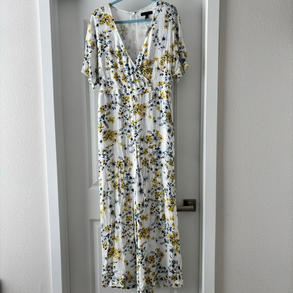 NWT Banana Republic Feminine Floral Jumpsuit Size 10 Cottagecore Boho - Picture 2 of 5